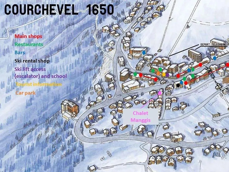 Chalet Manggis, Courchevel 1650